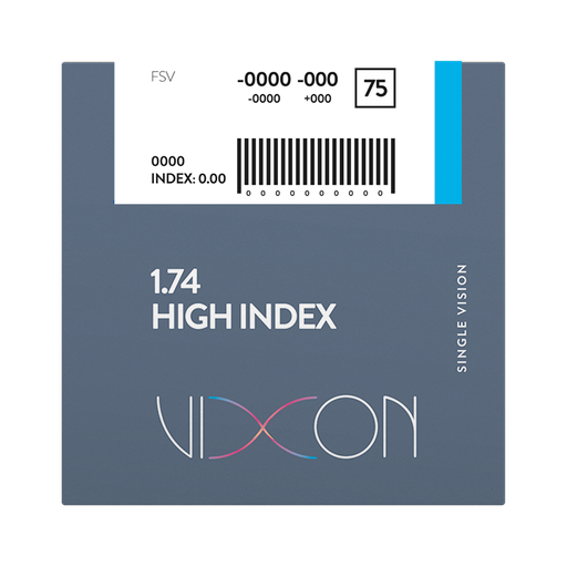 1.74 Lente Resina Visão Simples